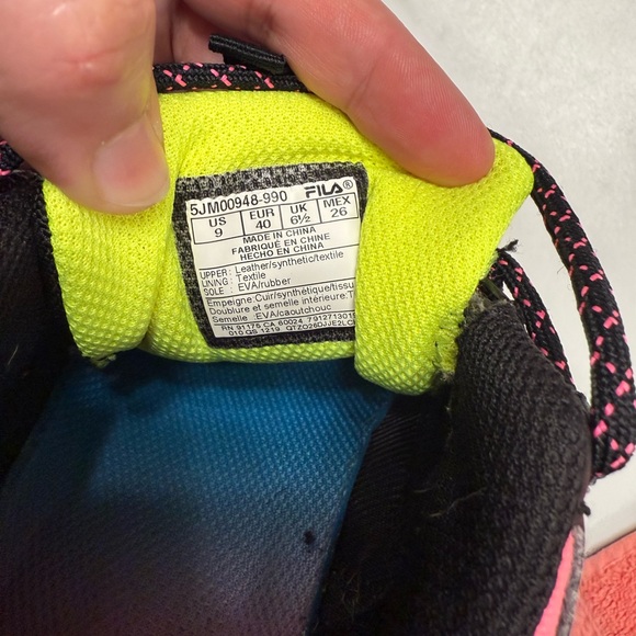 Fila Oakmont TR Women’s Multicolor Sneakers . Size 9 - Picture 9 of 9